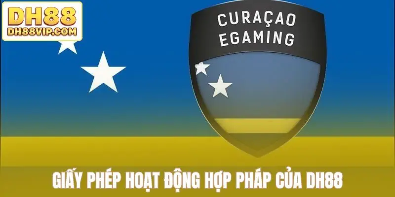 Giấy phép hoạt động hợp pháp của DH88